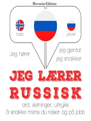 cover image of Jeg lærer russisk